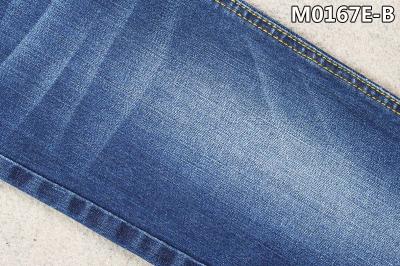 Escuro super da tintura da corda - material azul das calças de brim do Slub de Dual Core da tela da sarja de Nimes