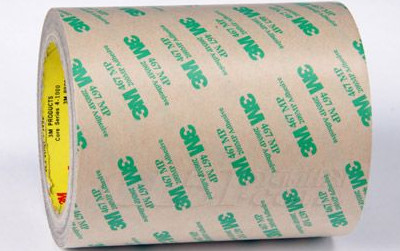 3M 467 Adhesive Tape 0.05mm Thickness with PCK Layflat Liner and Humidity Resistance