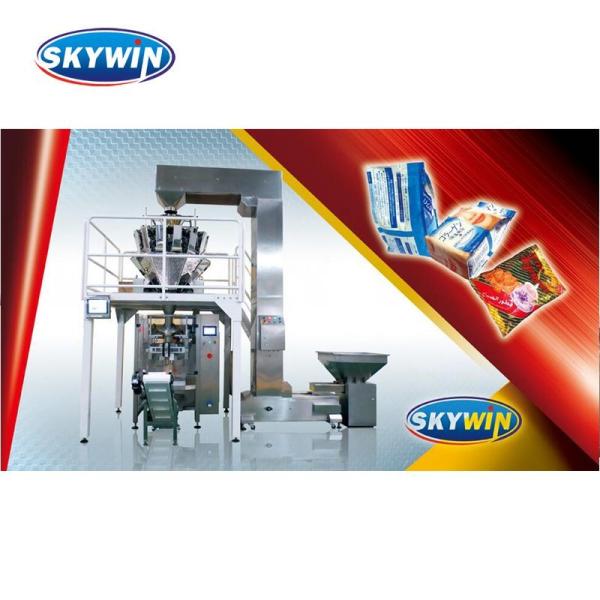 máquina de empacotamento vertical de aço inoxidável do biscoito da máquina de embalagem 80bags/min 304