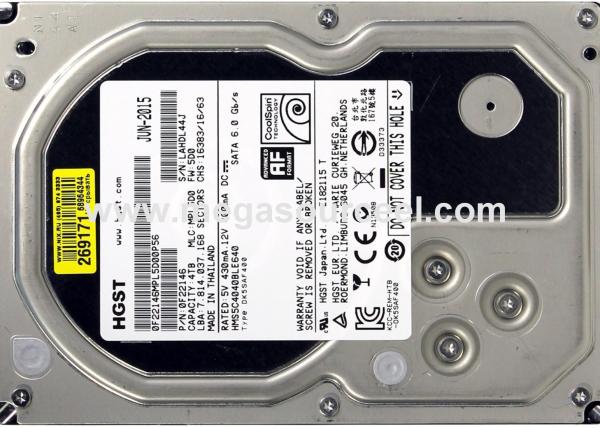 HGST 3.5'' HMS5C4040BLE640 Barracuda ES 4TB monitoring hard disk 4T NAS HDD