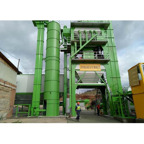 Завод асфальта смешивания 120 TPH неподвижный горячий