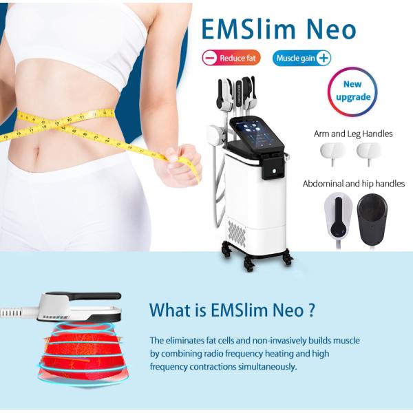 Оборудование красоты тела ручек уменьшения 4 машины EMS анти- целлюлита ваяя жирное