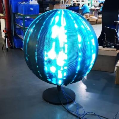 Lionled P2  Indoor High Resolution Flexible Led Display Screen With A Spherical Shape
