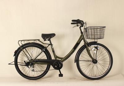 WanYi 26'' City Commuter Bikes Retro City Bike Customized Logo Accept