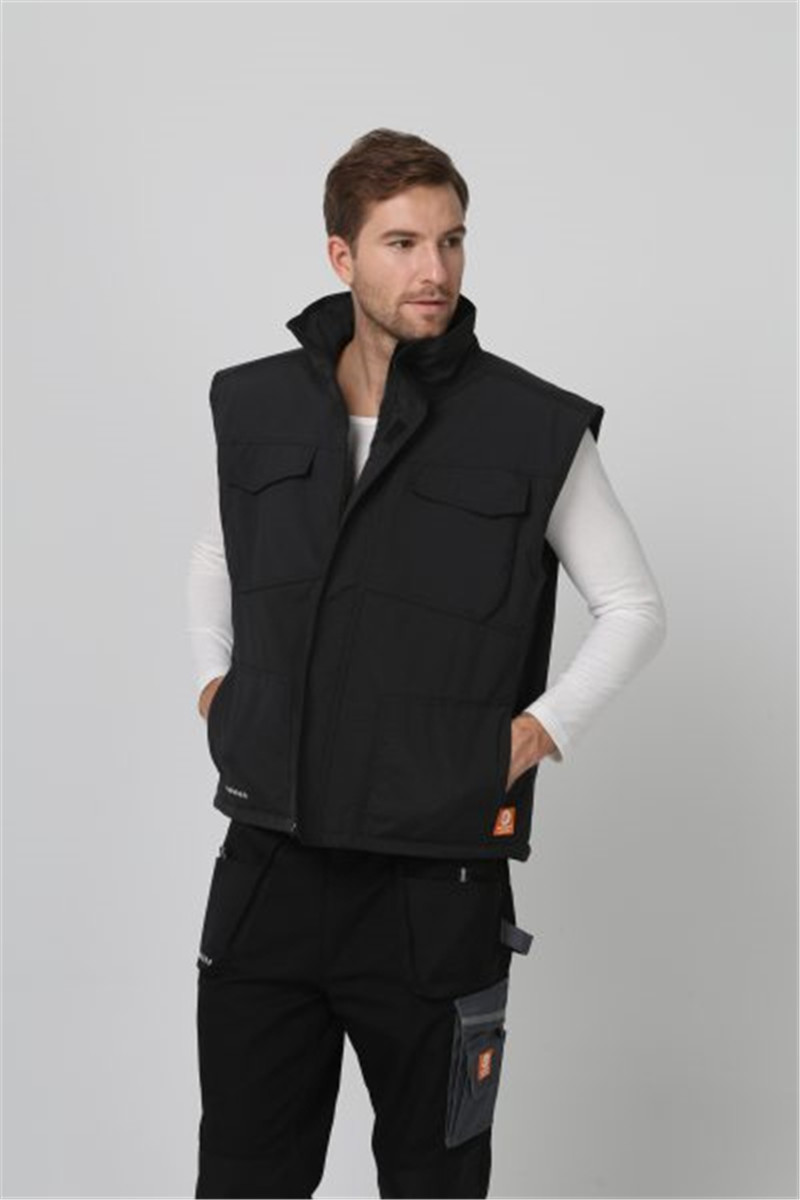 Куртка жилета зимы 2 людей Workwear 180gsm холода застежка-молнии пути