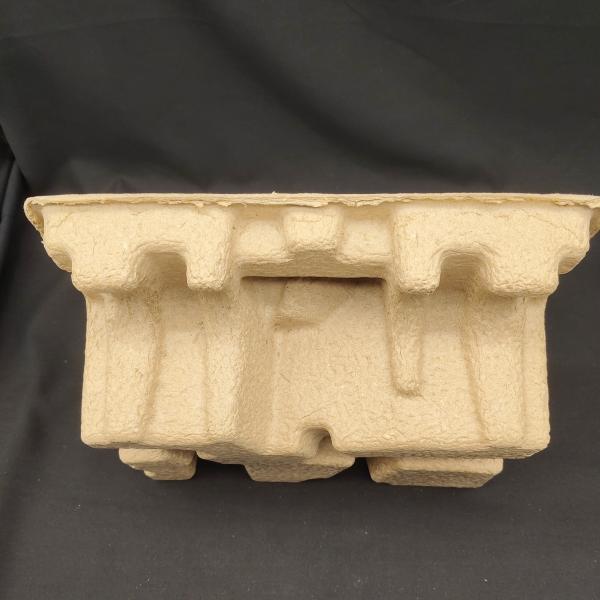 The pulp molding factory directly supplies an environmentally friendly packaging base for the small household appliance, the handheld garment steamer. It is shockproof and collision-proof.