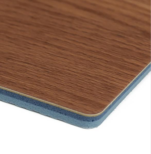 Oak Pattern Pvc Floor Covering UV Treatment Imported Plasticizer Material Convenient