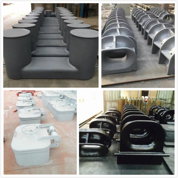 500 Tons Carbon Steel Marine Fairlead Chocks Bollards