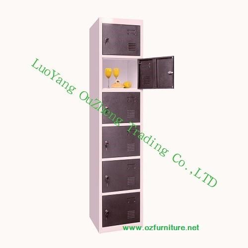 Single row 5 door,office cabinet steel locker FYD-G005,H1850XW380XD450mm,KD Structure