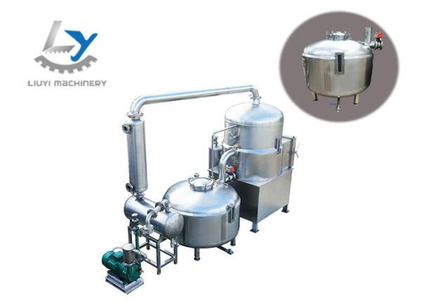 Continuous Type Vacuum Fried Chips Machine with Steam / Thermal Oil Heating