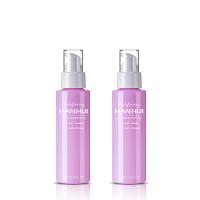 Garrafa cor-de-rosa 120ml da loção do corpo cilíndrico para produtos dos cuidados pessoais