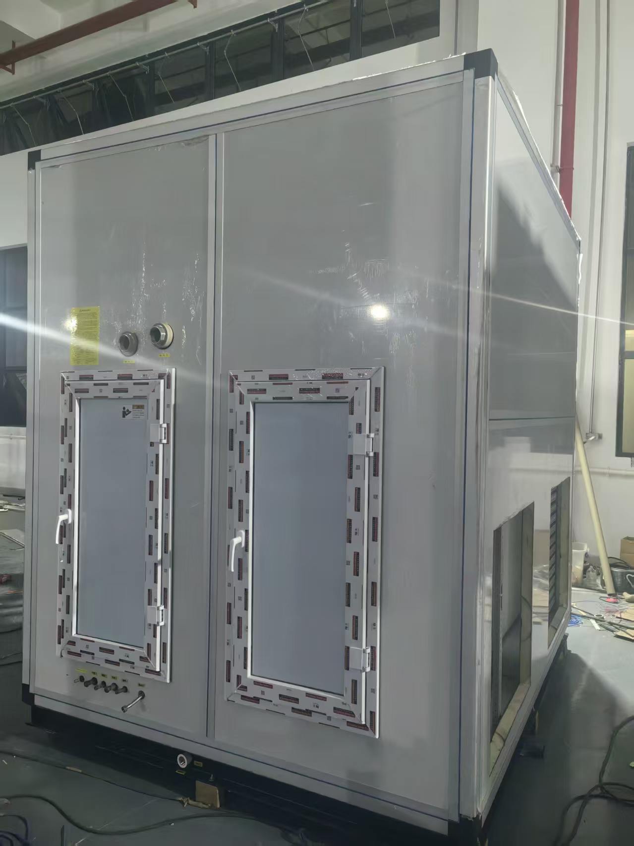 Custom Made S150 S200 Industrial Precision Cooling System 150kW 200kW R410A Scroll Compressor Top Discharge Precision AC Unit