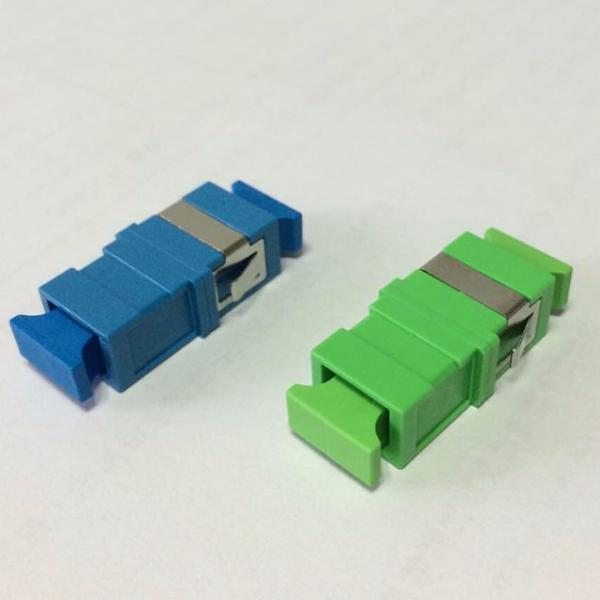 OM4 SC ПК фланца стекловолокна MM Aqua переходника симплексного