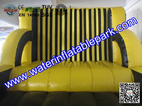 Velcro Wall Inflatable Sport Games ,  Children Inflatable Sticky Wall