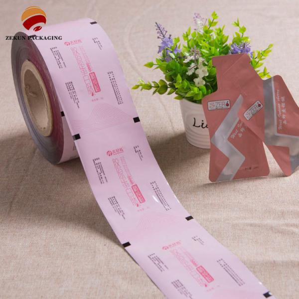 1000g de plástico impresso laminado de embalagem de filme de rolo de personalização