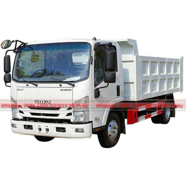 ISUZU KV100 Dump Truck 5Tons 6Tons Tipper Vehicle Best Price for Sales