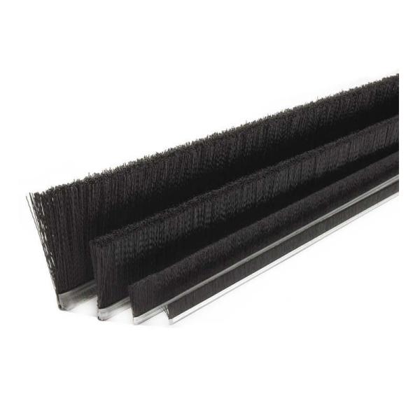 Nylon Industrial Door Brush Seal Steel Wire Strip ODM