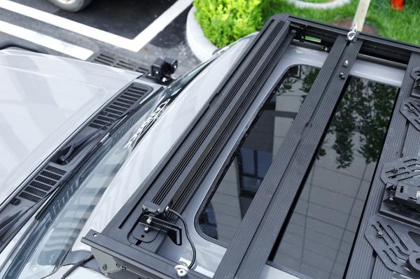 Stainless Steel Car Roof Rack Brackets For Offroad 4x4 Light Bar Mounts