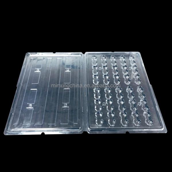 SH-0174 ODM Robust Transparent PET Plastic Packaging Blister Tray with Lid 7 Working Days Sampling