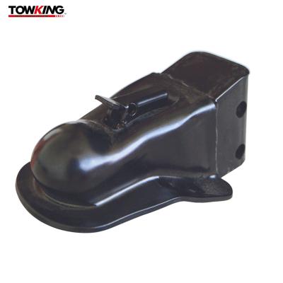 Black 14,000LBS Adjustable Trailer Coupler With SAE Certification