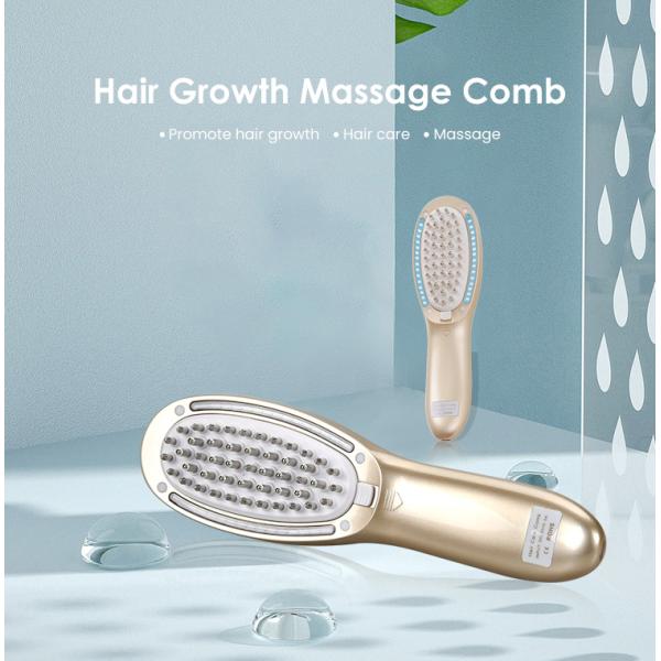 DC5V Rated Voltage ABS Plastic Massage Scalp Pores Applicator Bottle for Oil Comb