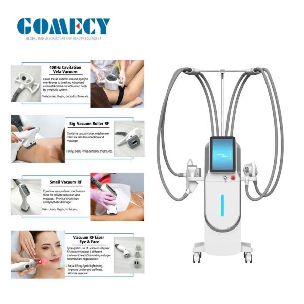 GOMECY VelaBody Vacuum RF Cavitation Roller Body Contouring Laser Body Sculpting Massage Machine