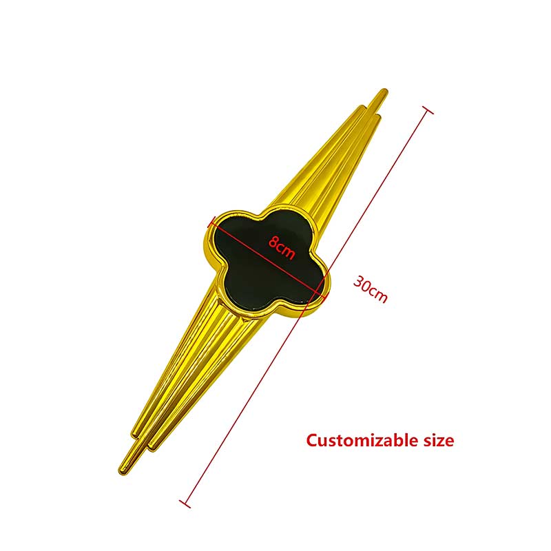 Four-leaf Clover Shaped Furniture Decorative Button Accessories Multi-style Plastic Flower Decorative Buckles for Furniture