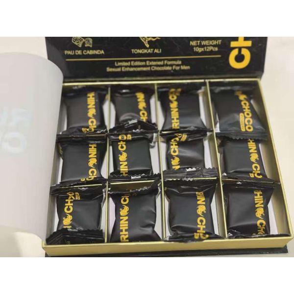 Mango Flavor Organic Sugar Free Wellness Chocolate For Men With Botanical Extracts