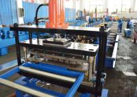 Le PLC commandent le petit pain en métal de boîte d'étagère formant la vitesse minimum de m des systèmes 3-5 avec la coupe hydraulique