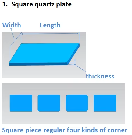 Clear Optical Glass Quartz Plate Round Wafer Sophisticated Technology Customized Heat Resistant