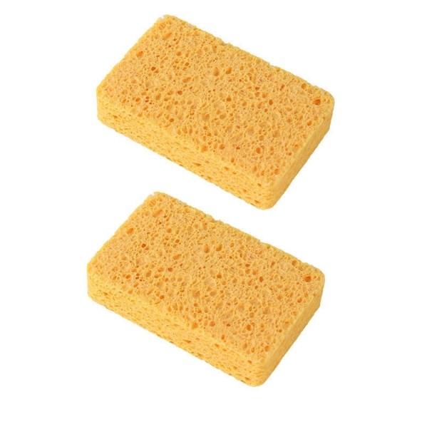 Eco-Friendly Cellulose Sponge Wipe Soft Oil-Resistant Cleaning Pads For Dishes Pots And Pans