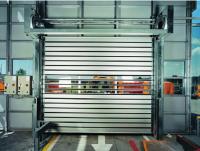 Porte de garage en spirale à roulement rapide et volet à rouleaux d'épaisseur de 40 mm