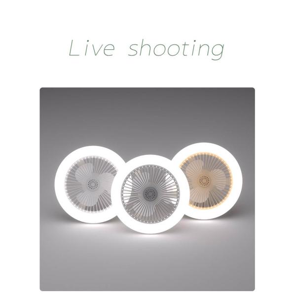 20w Ceiling Fan Light with Silent Design and Remote Control Working Lifetime Hour 30000
