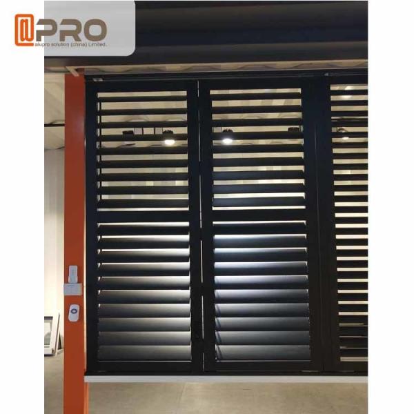 Janela ajustável exterior das grelhas, obturadores Bifold Louvered do projeto moderno