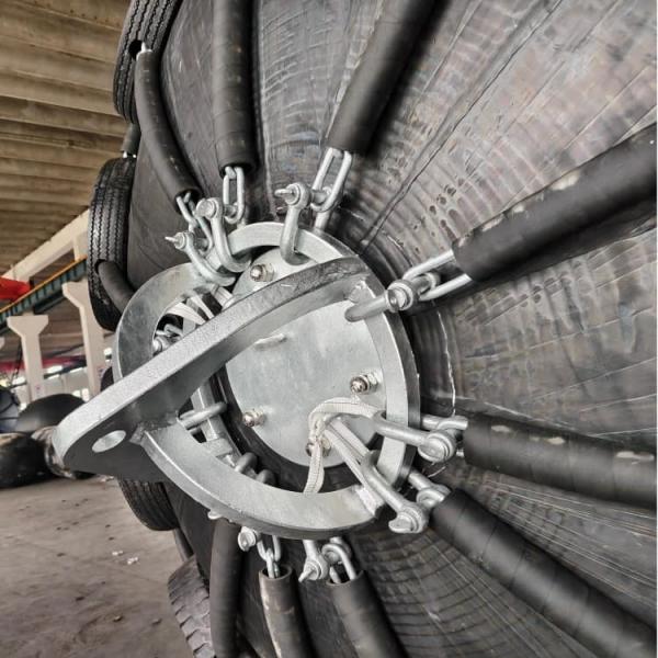 Yokohama Pneumatic Fender With Tire Net 2.5mX3 M