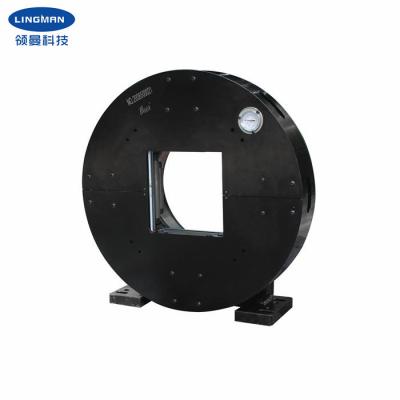 Lingman Pneumatic Rotary 120/130mm Chuck CNC Laser Chuck For Fiber Laser Cutting Machine