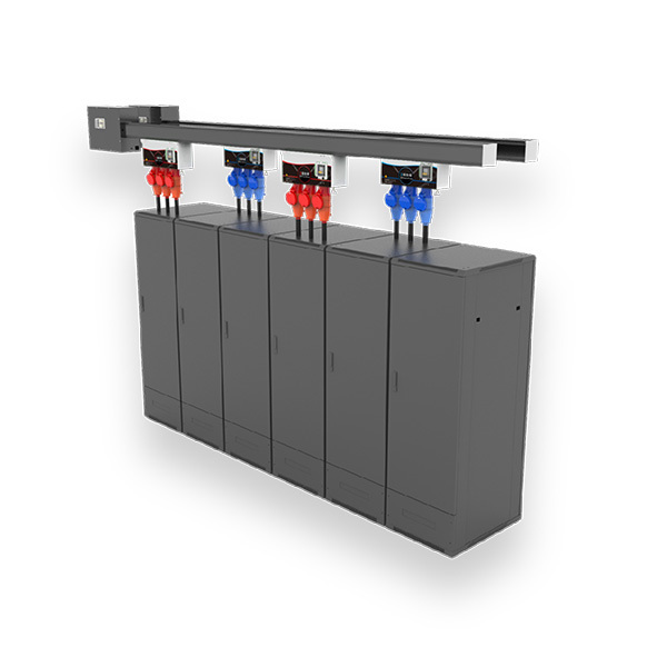 Fixed Rack Mountable PDU Power Distribution Units Smart Busbar System 3000VA