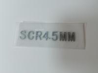 3D moldou o silicone personalizado Logo For Garment das etiquetas da transferência térmica do projeto