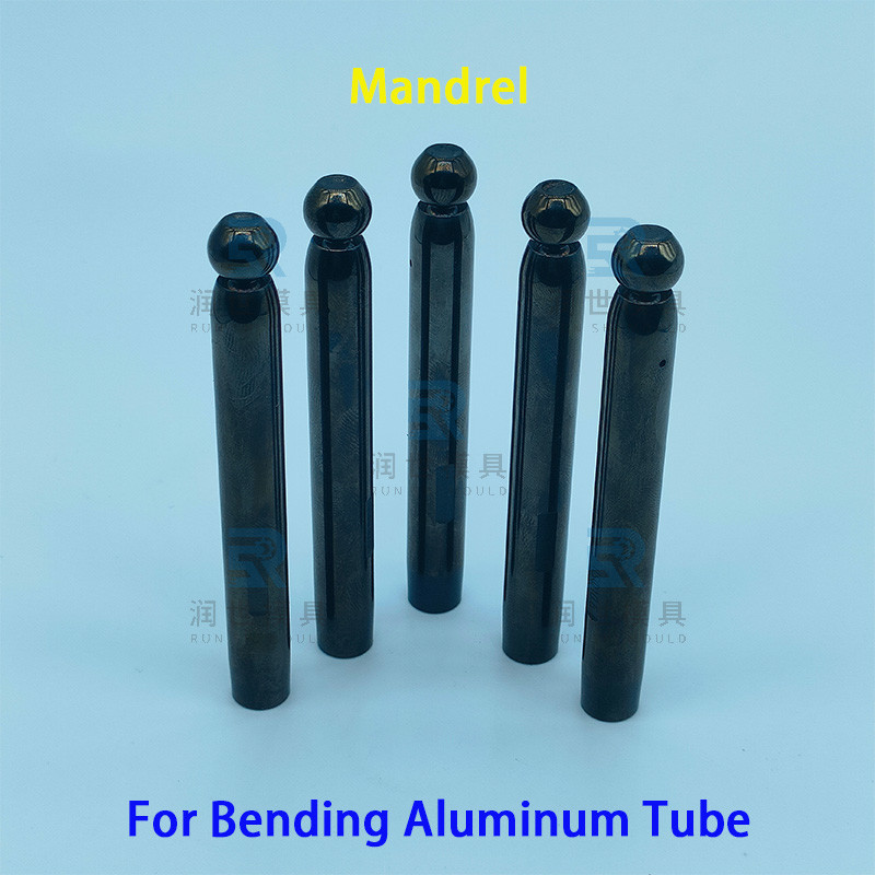 CNC Return Bend Machine Spare Parts Titanium Coated Pipe Bending Mandrel for Φ12mm Aluminum Pipe