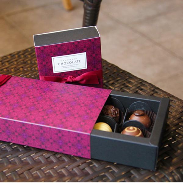 Пищевая промышленность Конкурентная бумага Шоколадная коробка Упаковка Люксовая коробка для конечной упаковки