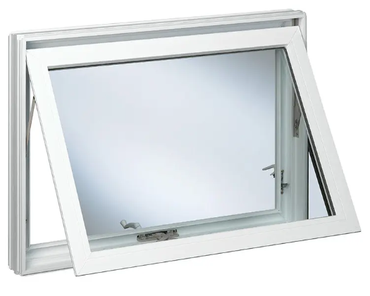 Fabricante de ventanas de toldo de aluminio ventanas de doble acristalamiento a prueba de viento para exteriores