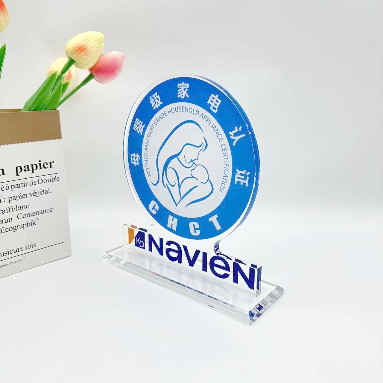 Custom Creative UV Printed Acrylic Medals, Trophies, Plexiglass Transparent Desktop Ornaments & Display Gifts from Manufacturers