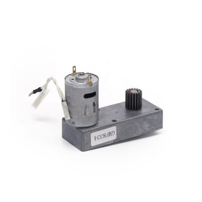 240g Lino 24v Dc Geared Electric Motors GMF8334 Square Geared Dc Motor CCW