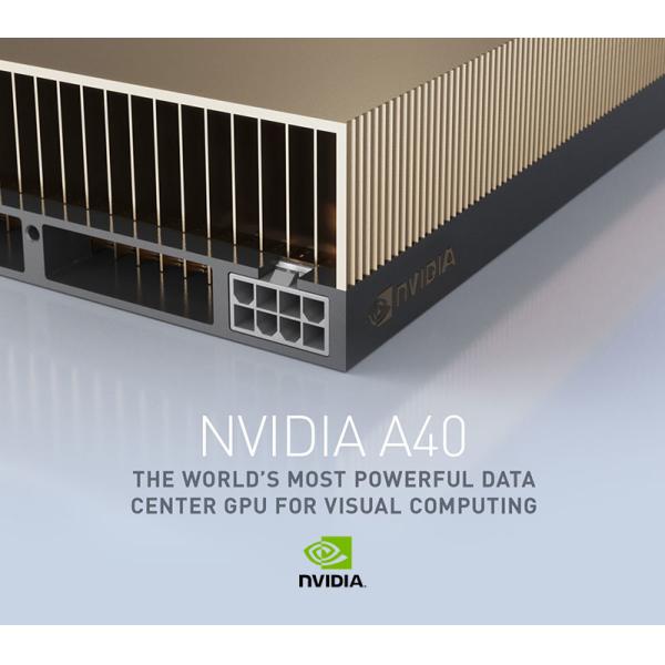 48G GDDR6 3xDP 384 Bit Nvidia GPU Server Tesla A40 For Computing Graphics Card Computing Card