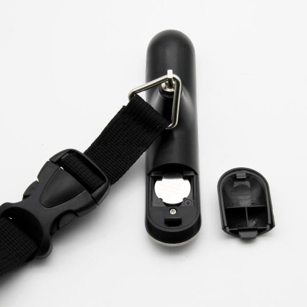 Balance numérique de bagage portable 50kg/10g pour aéroport avec rétroéclairage vert, couleur acier inoxydable 304