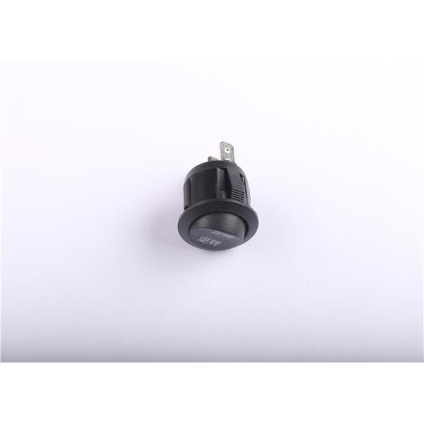 High Durability Electrical Round Rocker Switch For Metal Electric Box