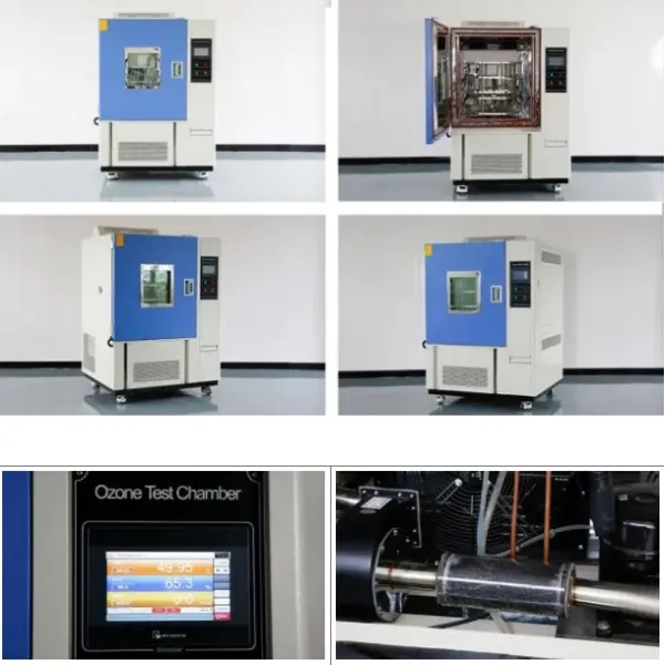 UP-6122 1000pphm Ozone Test Chamber for Rubber Cracking with 0℃~+80℃ Temperature Range Accelerated Weathering Chamber