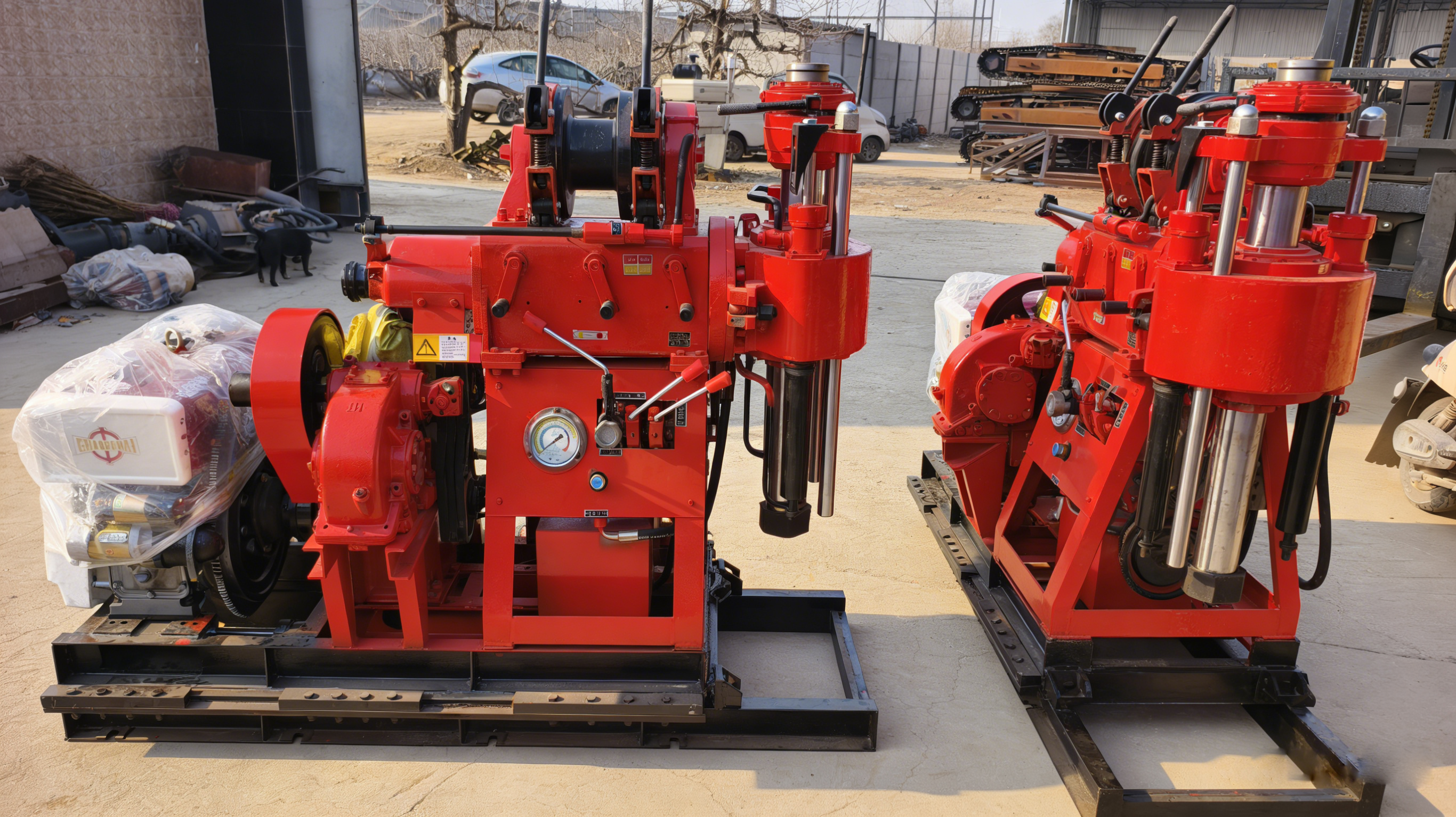 Diesel Hand Push Core Drilling Machine Motor Fully Hydraulic System For Asphalt Pavement Concrete