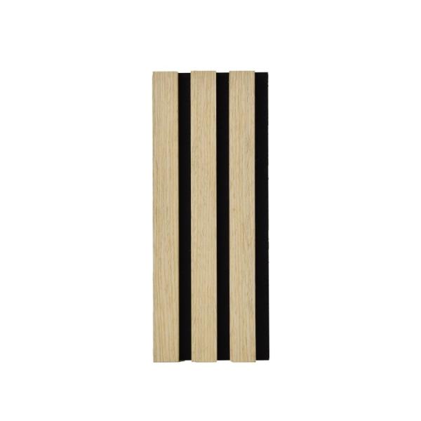 Veneer Banding Acústico Painéis de Madeira Slat 2400mm Madeira Slat Wall Tiles personalizado