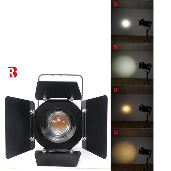 600w Bi Color LED Fresnel Spot Light 3000K-6000K Для диджея